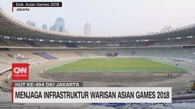 VIDEO: Menjaga Infrastruktur Warisan Asian Games 2018