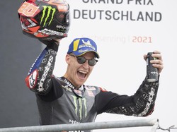 Podium Tiga MotoGP Jerman bak Emas buat Quartararo