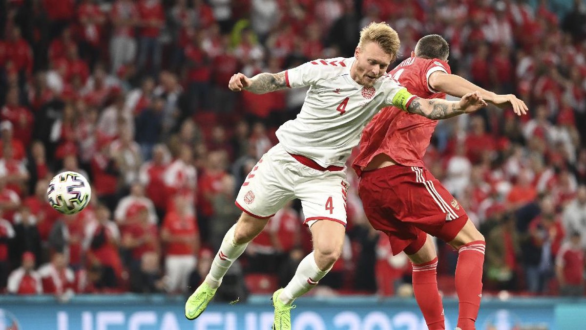 FOTO: Malam Penuh Keajaiban untuk Denmark di Euro 2020