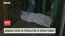 VIDEO: Jenazah Covid-19 Tergeletak di Depan Rumah