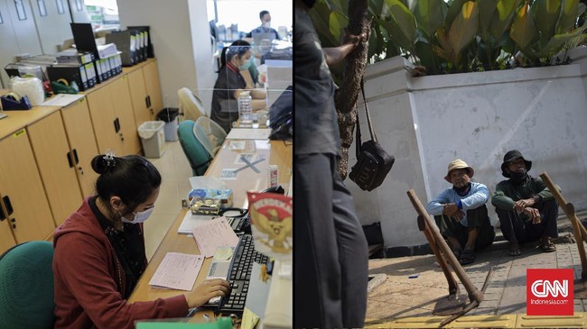 FOTO: 494 Tahun Jakarta, Kontras Hidup di Ibu Kota