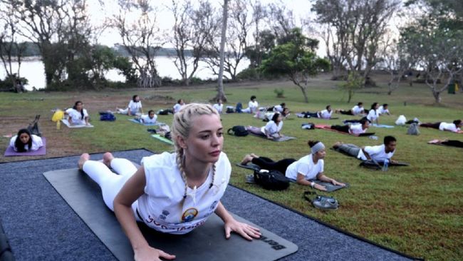 Pulau Nusa Dharma yang terletak di kawasan The Nusa Dua, Kabupaten Badung, Bali, akan terus dikembangkan menjadi pulau yoga dan meditasi.