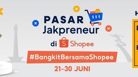 HUT Jakarta, Shopee-Pemprov DKI Bikin Pasar Online Jakpreneur