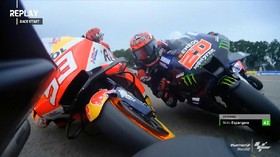 VIDEO: Momen Quartararo-Marquez Senggolan di MotoGP Jerman