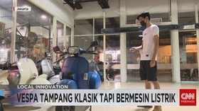VIDEO: Vespa Tampang Klasik Tapi Bermesin Listrik