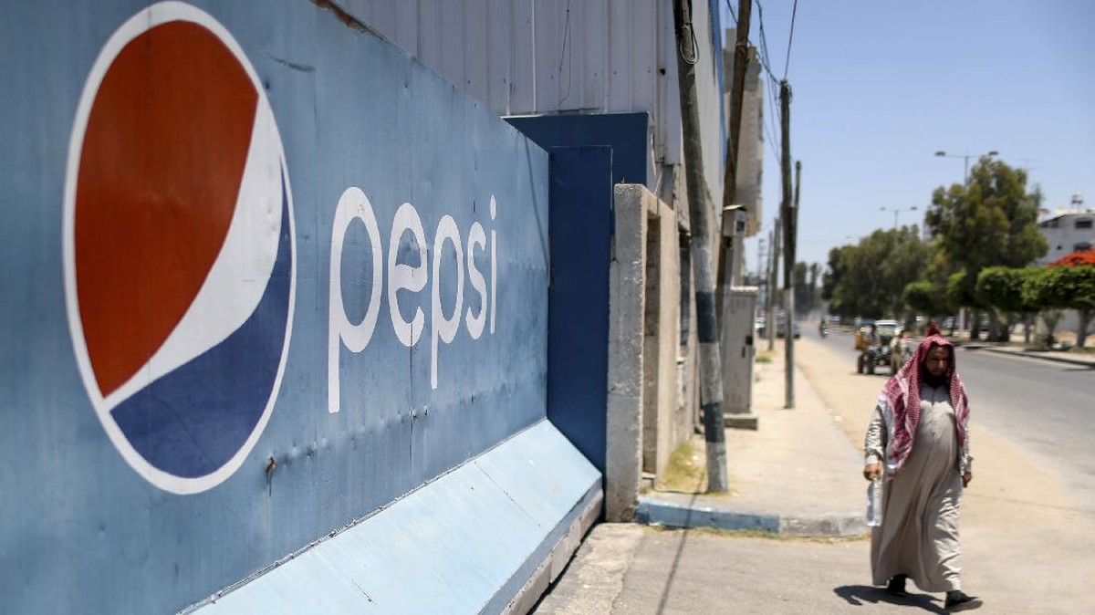 FOTO: Pabrik Pepsi Gaza Tutup Efek Israel Batasi Impor