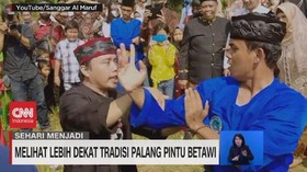 VIDEO: Melihat Lebih Dekat Tradisi Palang Pintu Betawi