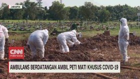 VIDEO: Korban Covid-19 Bertambah, Petugas Pemakaman Kewalahan