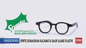 VIDEO: Sprite Donasikan Kacamata Daur Ulang