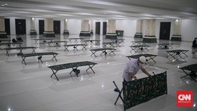 Pemerintah Siapkan 49 Ribu Tempat Tidur Isolasi di Jawa-Bali