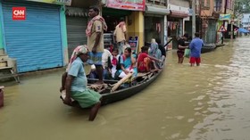 VIDEO: Ribuan Warga Mengungsi akibat Banjir Sungai Gangga