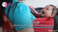 Bersuamikan Bule Belanda, Nanda Gita Pertahankan Gendongan Jarik Saat Momong Bayi