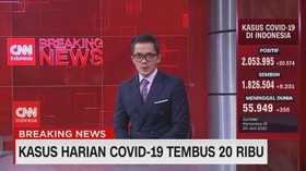 VIDEO: Kasus Harian Covid-19 Tembus 20 Ribu