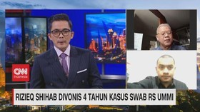 VIDEO: Rizieq Shihab Divonis 4 Tahun Kasus Swab RS Ummi