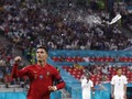 Ronaldo Dilempar Botol Coca-cola di Portugal vs Prancis