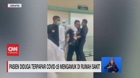 VIDEO: Pasien Diduga Terpapar Covid Mengamuk di Rumah Sakit