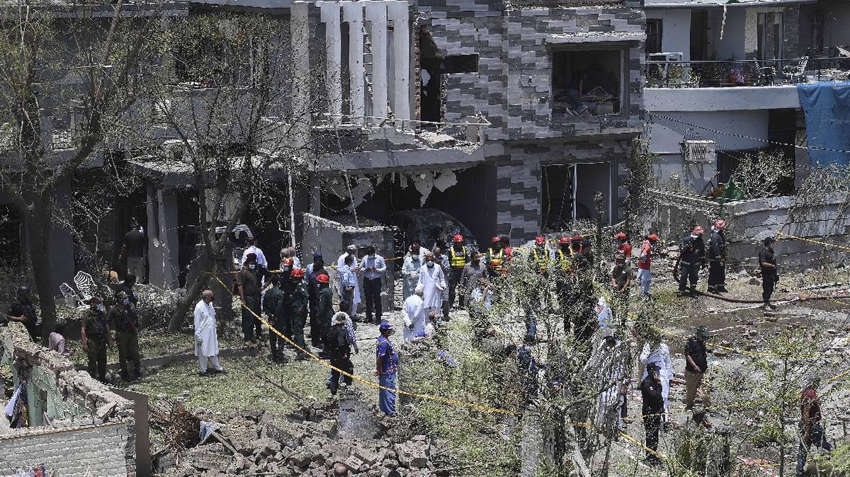 FOTO: Ledakan Bom Bunuh Balita di Lahore Pakistan