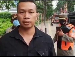 Viral Pria di Jakpus Sebut COVID Sudah Berakhir Saat Kena Razia Masker