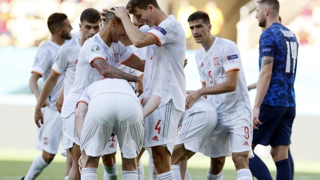 Duel Kroasia vs Spanyol diprediksi sengit dan tampil dengan skuad terbaiknya pada laga hidup mati di babak 16 besar Euro 2020