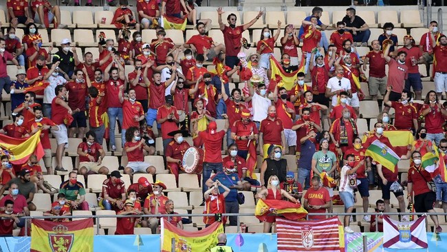 FOTO: Pesta Gol Spanyol ke Gawang Slovakia di Euro 2020