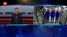 VIDEO: Xi Jinping Ngobrol dengan Astronaut di Luar Angkasa