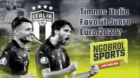 NGOBROL SPORTS: Italia Favorit Juara Euro 2020?