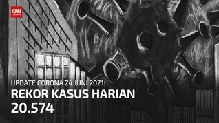 VIDEO: Kasus Positif Covid Dobrak Rekor 20 Ribu