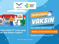 Jadwal Dosis Kedua Vaksin COVID-19 CT Corp di Trans Studio Mall Cibubur