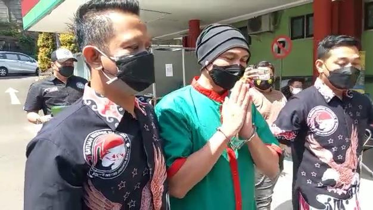 Anji di Polres Jakbar