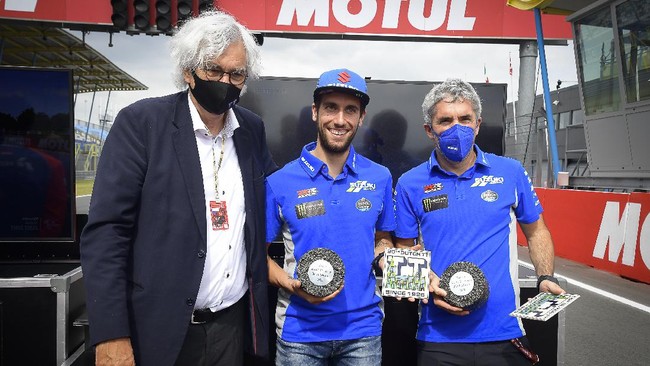 FOTO: Senyum Valentino Rossi Jelang MotoGP Belanda 2021