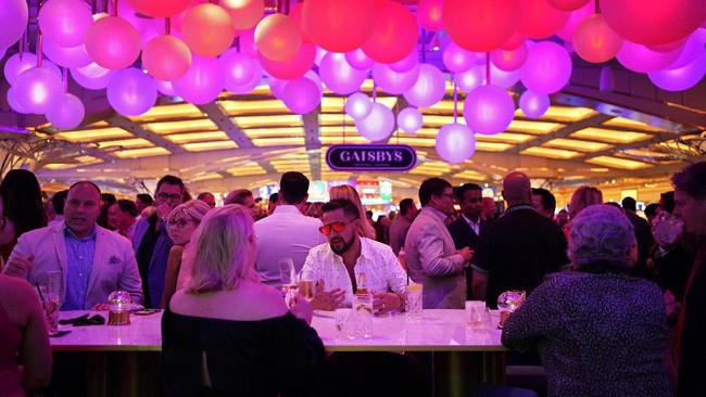 FOTO: Bertaruh Hoki di Tempat Judi Terbesar Las Vegas