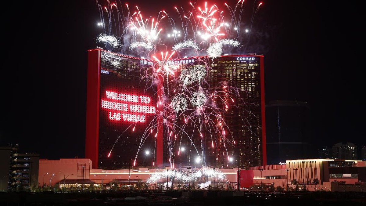 FOTO: Bertaruh Hoki di Tempat Judi Terbesar Las Vegas