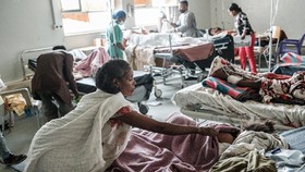 FOTO: Luka dan Duka usai Serangan Udara Berdarah Ethiopia