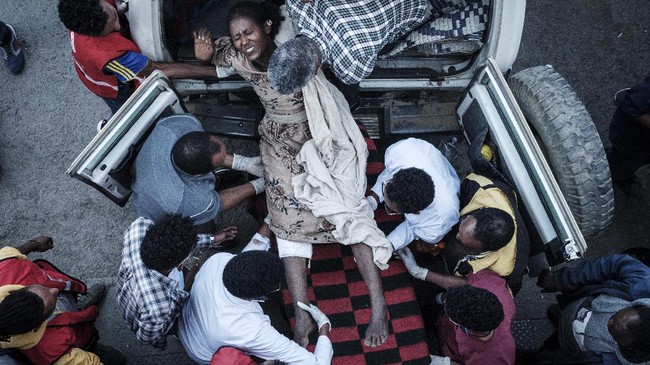 Sebanyak 17 warga sipil tewas dalam serangan pesawat tak berawak di kota Mai Tsebri, wilayah Tigray, Ethiopia.