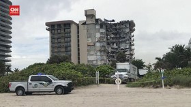 VIDEO: 99 Penghuni Apartemen Ambruk di Miami Masih Hilang
