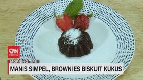 VIIDEO: Manis Simpel, Brownies Biskuit Kukus