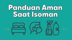 INFOGRAFIS: Panduan Aman Saat Isoman