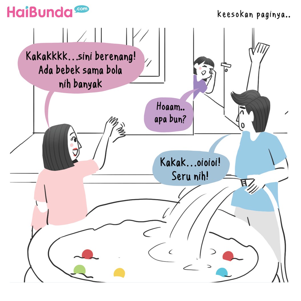 Komik Liburan di Rumah