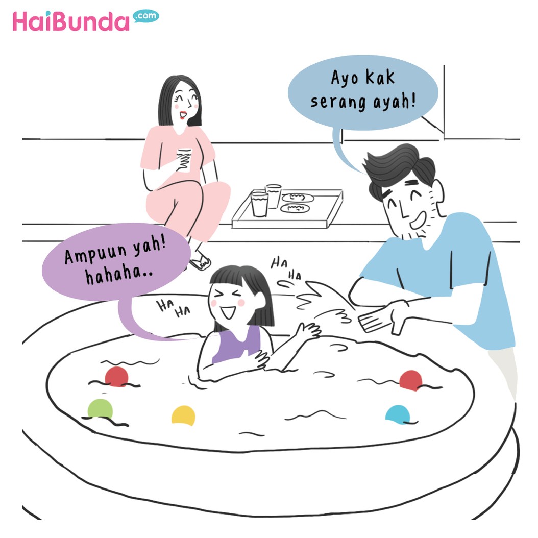 Komik Liburan di Rumah