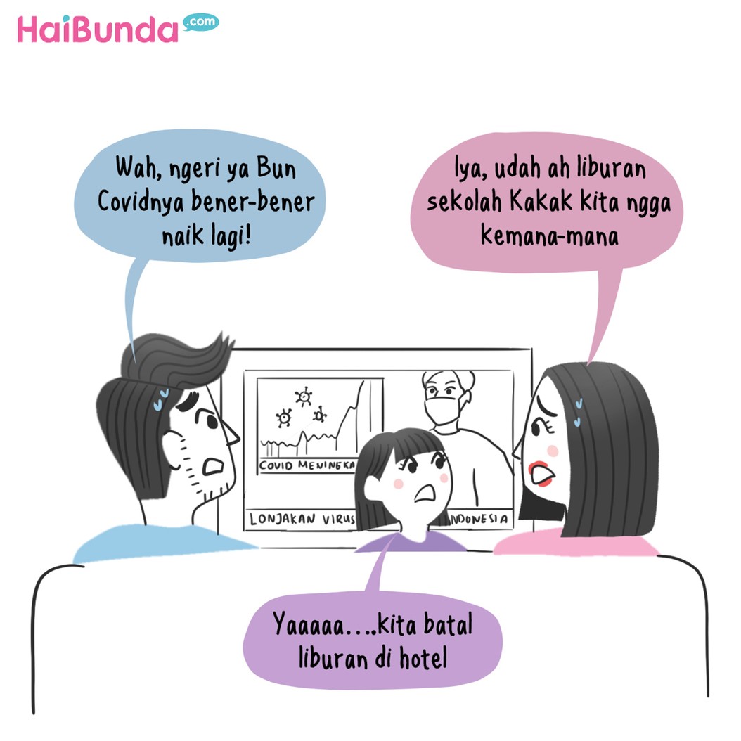 Komik Liburan di Rumah