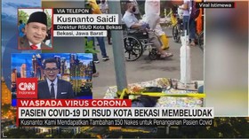 VIDEO: Pasien Covid-19 di RSUD Kota Bekasi Membeludak