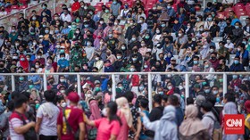 Satgas Covid Soroti Jakarta Terburuk di Jawa soal Jaga Jarak
