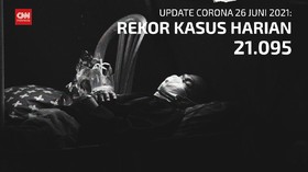 VIDEO: Rekor Lagi, Kasus Harian Covid Tembus 21 Ribu