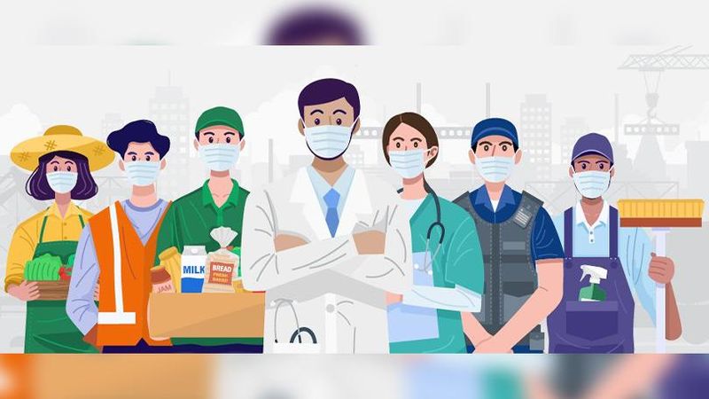 Frontline worker ialah pekerja garda depan dari perusahaan atau instansi yang bertugas untuk berhubungan langsung dengan para pelanggan.