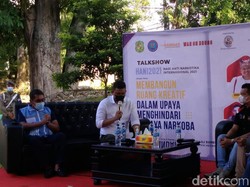 Cegah Penyalahgunaan Narkoba, Bobby Janji Bikin Taman Kreatif di Medan