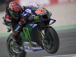 Quartararo Tercepat di FP2 MotoGP Inggris