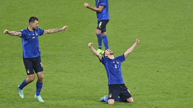 Timnas Italia lolos ke perempat final Euro 2020 (Euro 2021). Berikut kunci keberhasilan Italia menaklukkan Austria.