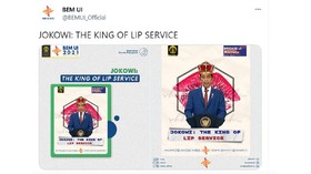 Ramai-ramai Dukung BEM UI Kritik Jokowi King of Lip Service