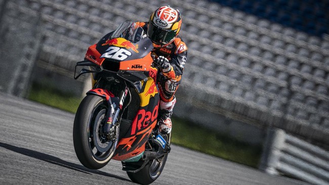 Pembalap tes KTM, Dani Pedrosa dilaporkan bakal membalap di MotoGP San Marino 2021 sebagai wild card.