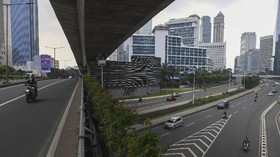 Jalanan Jakarta Lengang Jelang PPKM Darurat